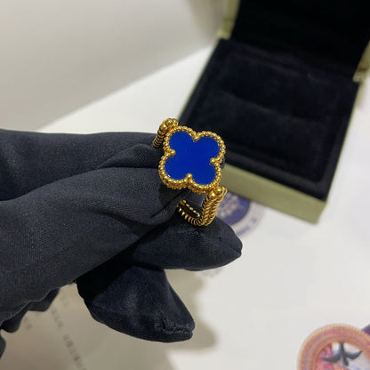 [Rosla]CLOVER RIVERSIBLE RING GOLD COLLECTION