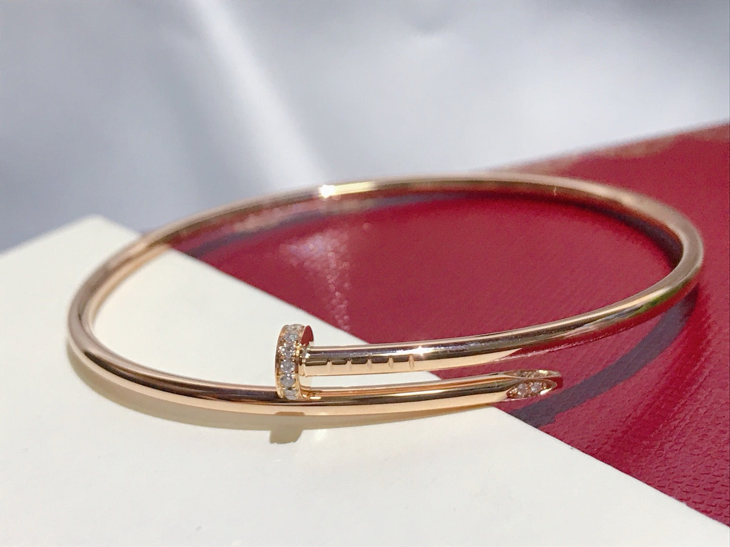[Rosla]JUSTE BRACELET 2.5MM DIAMONDS