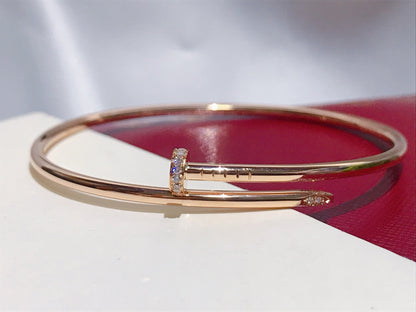 [Rosla]JUSTE BRACELET 2.5MM DIAMONDS