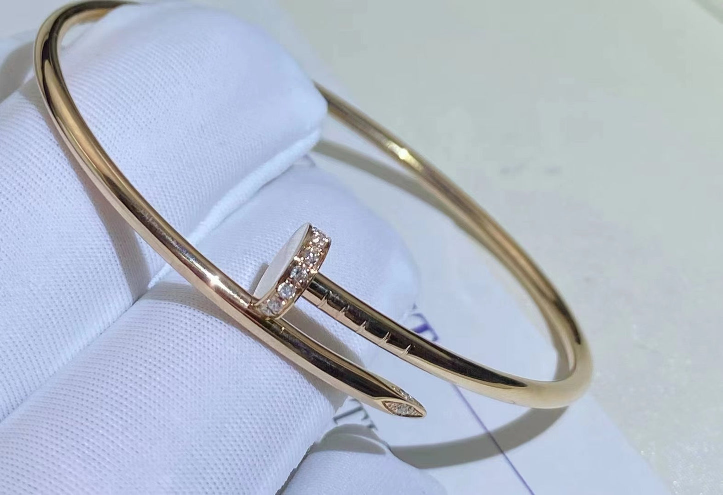 [Rosla]JUSTE BRACELET 2.5MM DIAMONDS