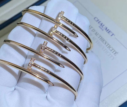 [Rosla]JUSTE BRACELET 2.5MM DIAMONDS