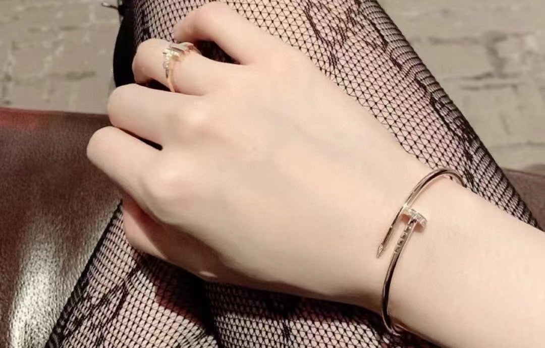 [Rosla]JUSTE BRACELET 2.5MM DIAMONDS