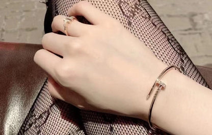 [Rosla]JUSTE BRACELET 2.5MM DIAMONDS