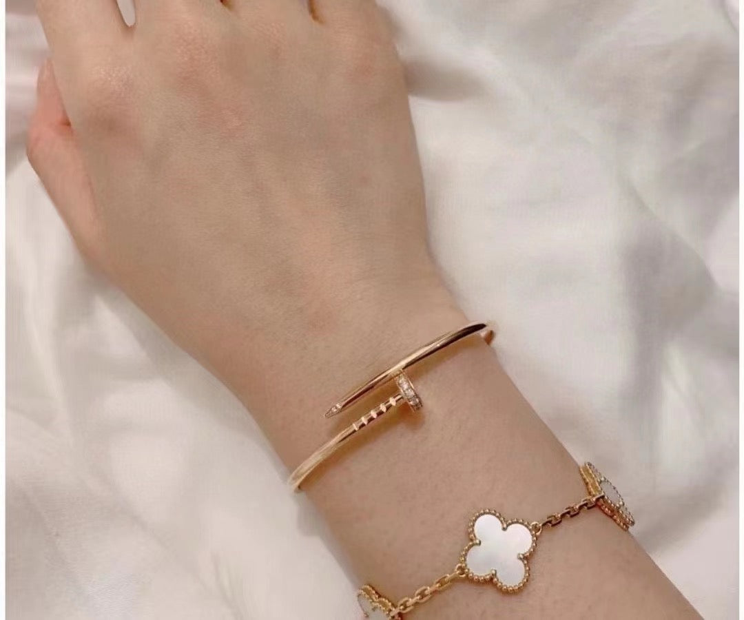 [Rosla]JUSTE BRACELET 2.5MM DIAMONDS