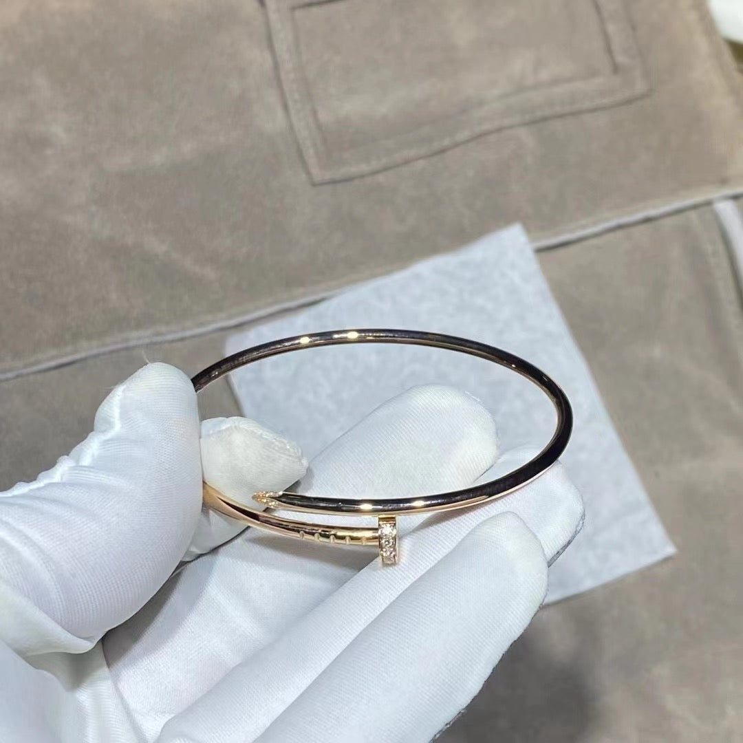 [Rosla]JUSTE BRACELET 2.5MM DIAMONDS