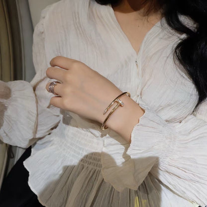 [Rosla]JUSTE BRACELET 3.5MM DIAMONDS