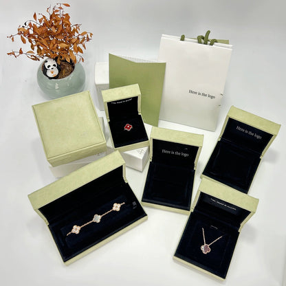 [Rosla]CLOVER 15MM SINGLE FLOWER NECKLACE COLLECTION