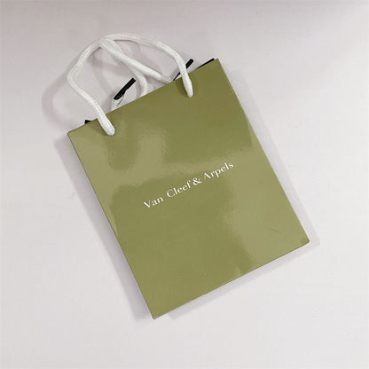 [Rosla]VA CLOVER BRACELET NECKLACE RING BOX GIFT BAG