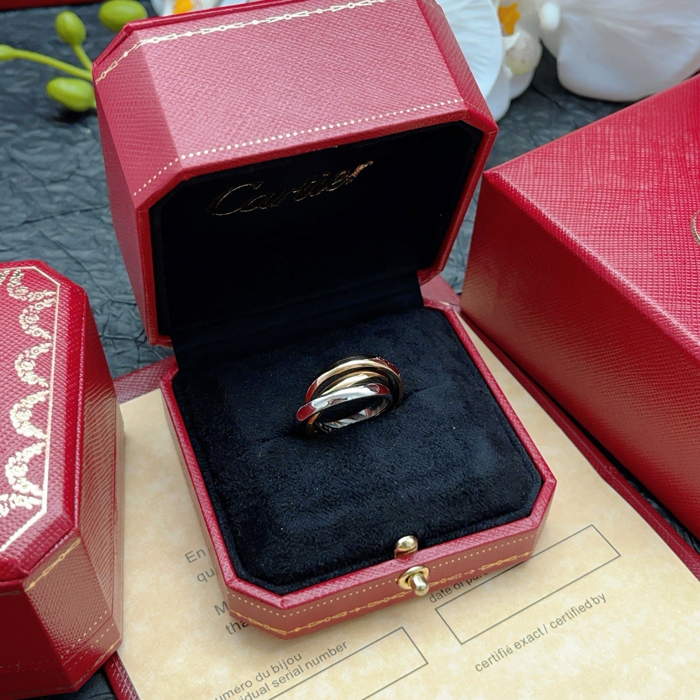 [Rosla]TRINITY 3.2MM RING COLLECTION