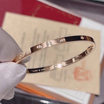 [Rosla]LOVE BRACELET 3.65MM 10 DIAMONDS