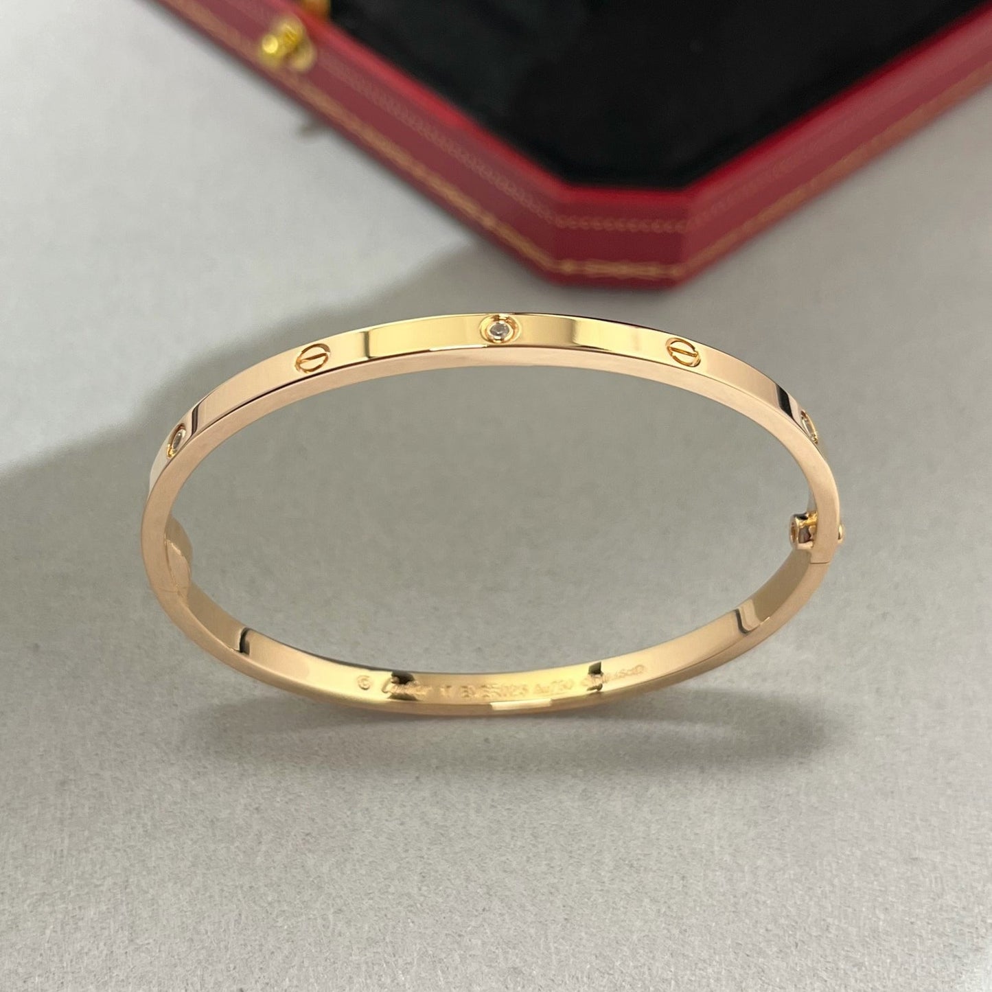 [Rosla]LOVE BRACELET 3.65MM 6 DIAMONDS