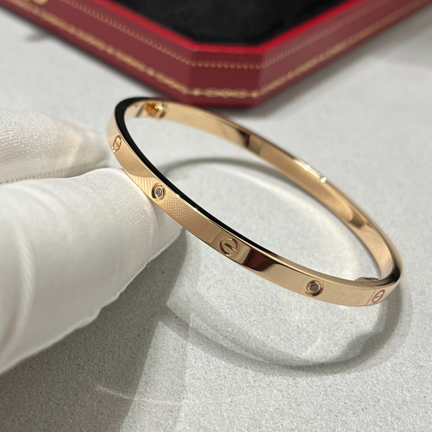 [Rosla]LOVE BRACELET 3.65MM 6 DIAMONDS