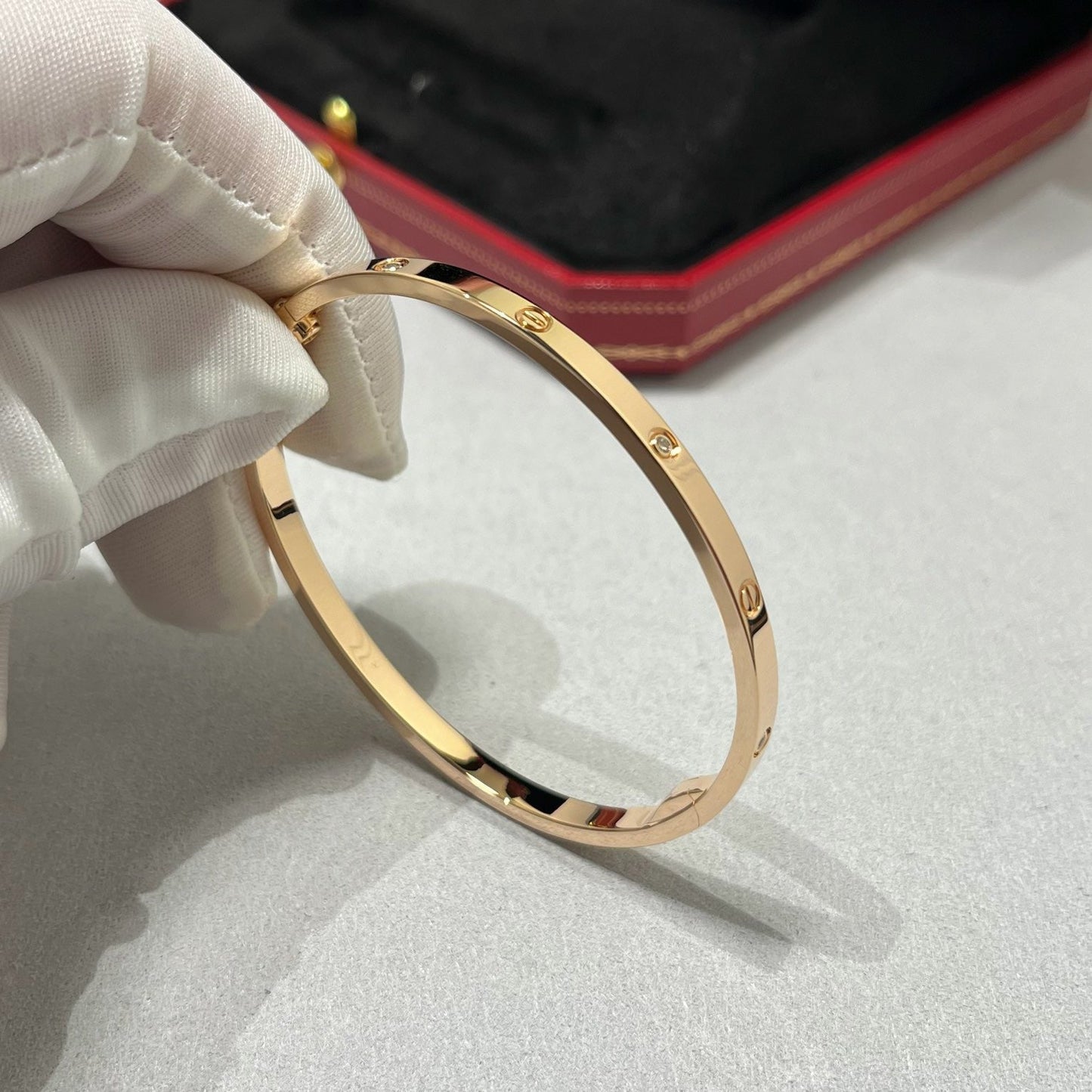 [Rosla]LOVE BRACELET 3.65MM 6 DIAMONDS