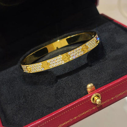 [Rosla]LOVE BRACELET 6.1MM DIAMOND-PAVED