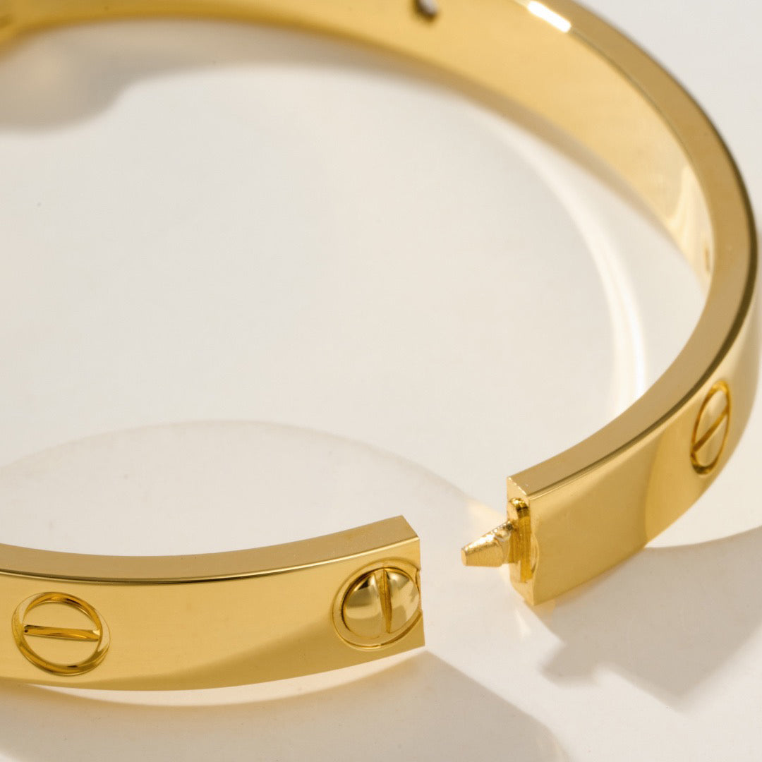 [Rosla]LOVE BRACELET 6.1MM 4 DIAMONDS