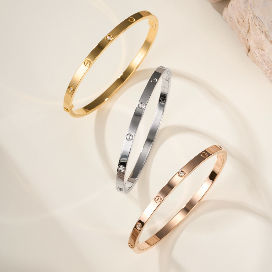 [Rosla]LOVE BRACELET 3.65MM 6 DIAMONDS