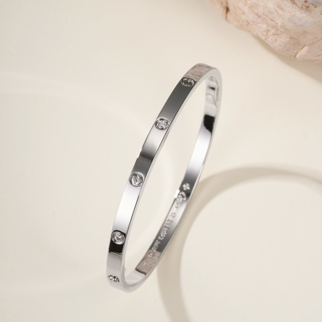 [Rosla]LOVE BRACELET 3.65MM 6 DIAMONDS