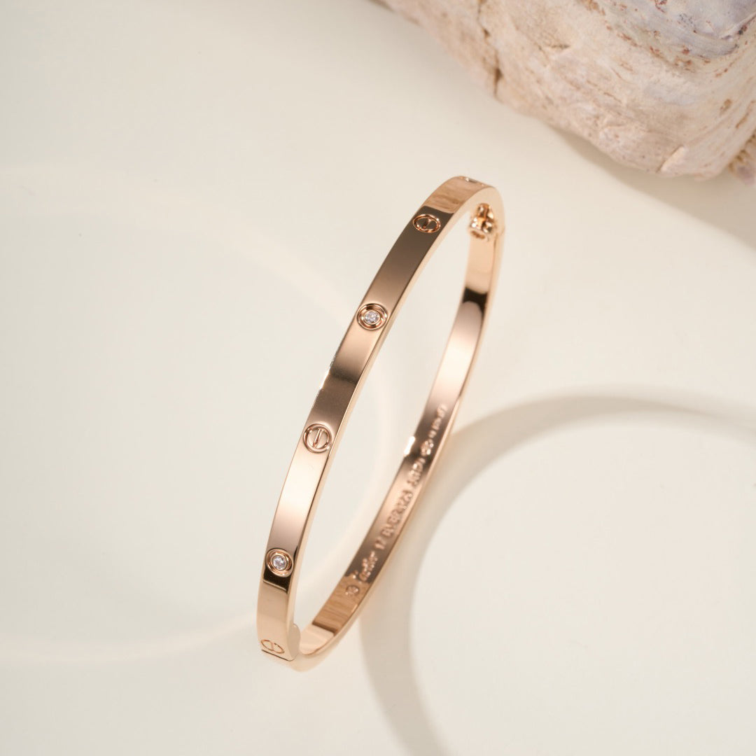 [Rosla]LOVE BRACELET 3.65MM 6 DIAMONDS