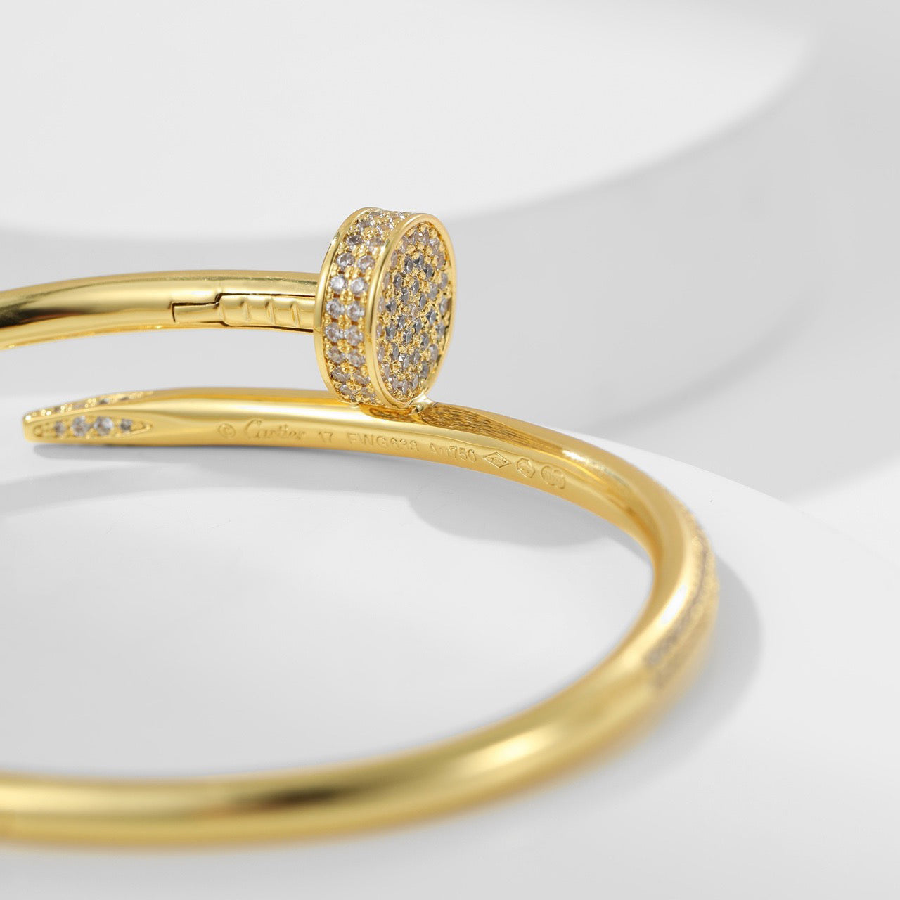 [Rosla]JUSTE BRACELET 3.5MM ALL DIAMONDS