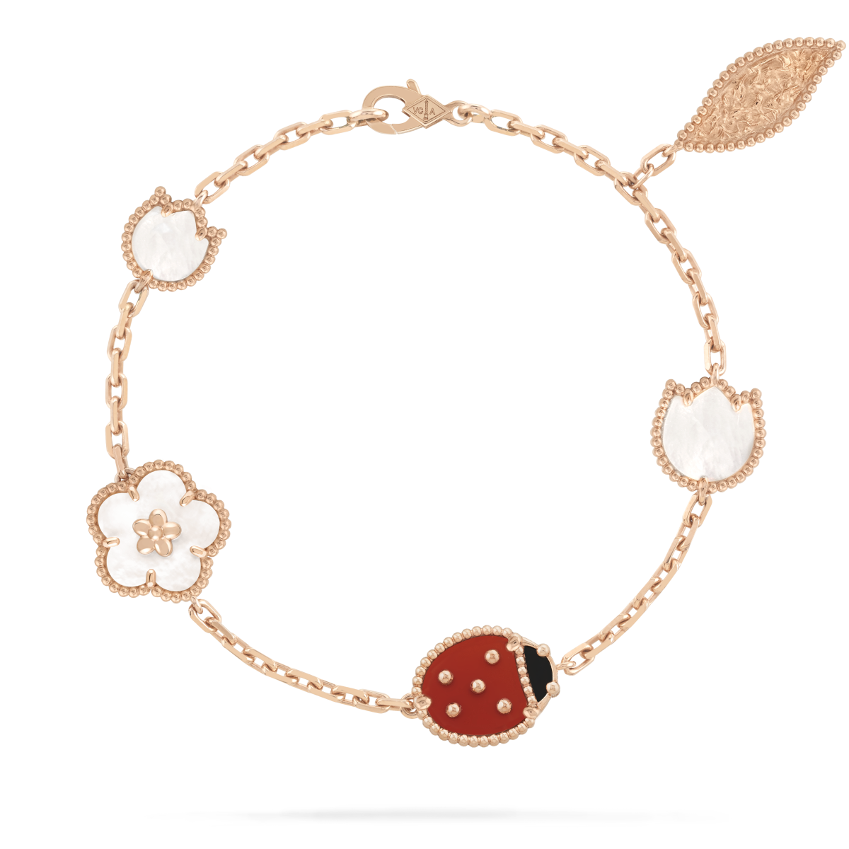 [Rosla]LUCKY SPRING 5 MOTIF BRACELET