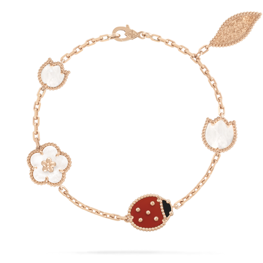[Rosla]LUCKY SPRING 5 MOTIF BRACELET