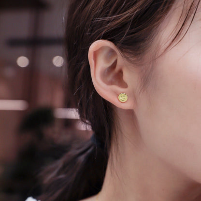 [Rosla]LOVE EARRINGS 7.2MM