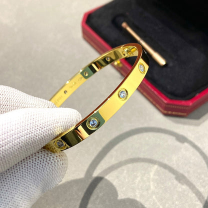 [Rosla]LOVE BRACELET 6.1MM 10 DIAMONDS