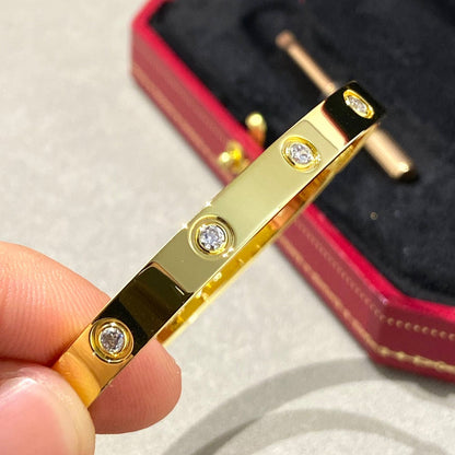 [Rosla]LOVE BRACELET 6.1MM 10 DIAMONDS
