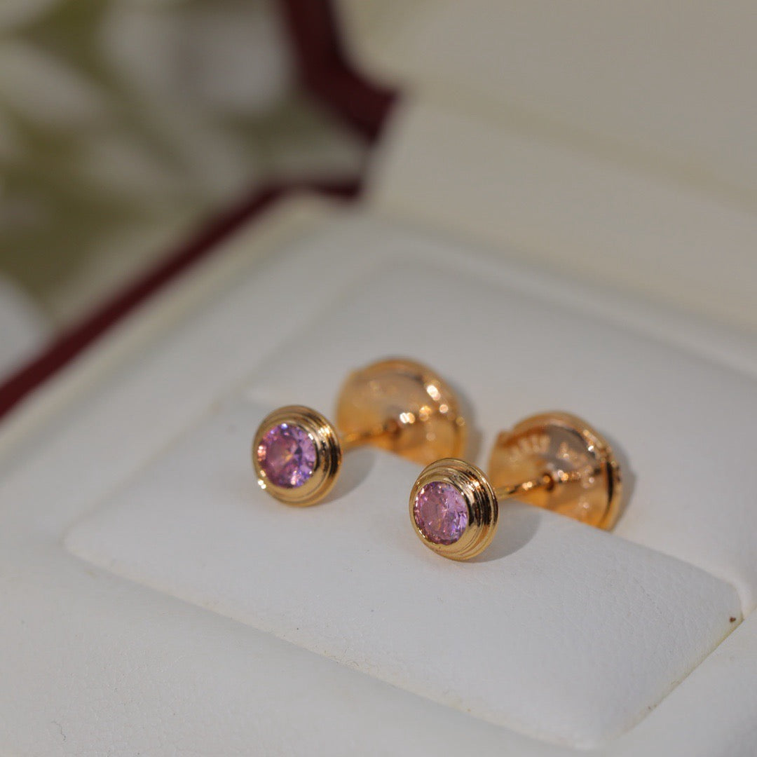 [Rosla]DAMOUR PING DIAMOND EARRINGS