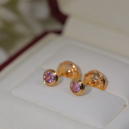 [Rosla]DAMOUR PING DIAMOND EARRINGS