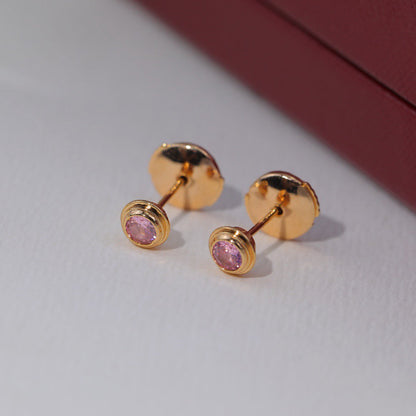 [Rosla]DAMOUR PING DIAMOND EARRINGS