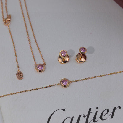 [Rosla]DAMOUR PING DIAMOND EARRINGS