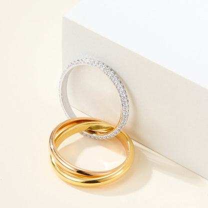 [Rosla]TRINITY 2.5MM RING COLLECTION