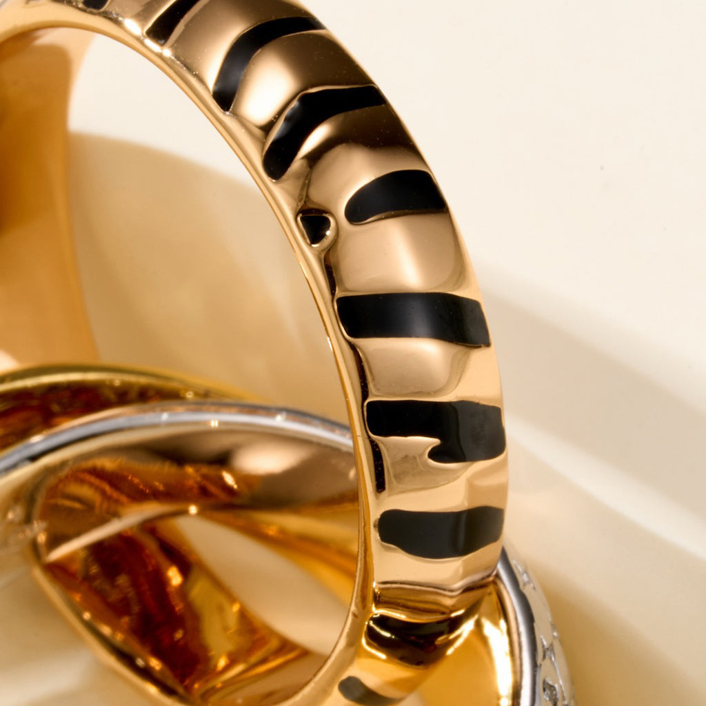 [Rosla]TRINITY  RING LEOPARD PRINT
