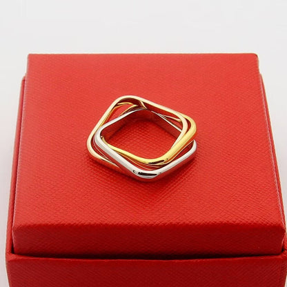 [Rosla]TRINITY 3.5MM CUSHION RING COLLECTION