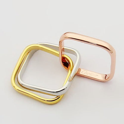 [Rosla]TRINITY 3.5MM CUSHION RING COLLECTION