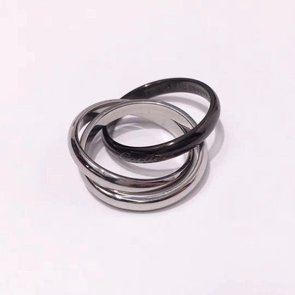[Rosla]TRINITY 3.2MM RING BLACK CERAMIC