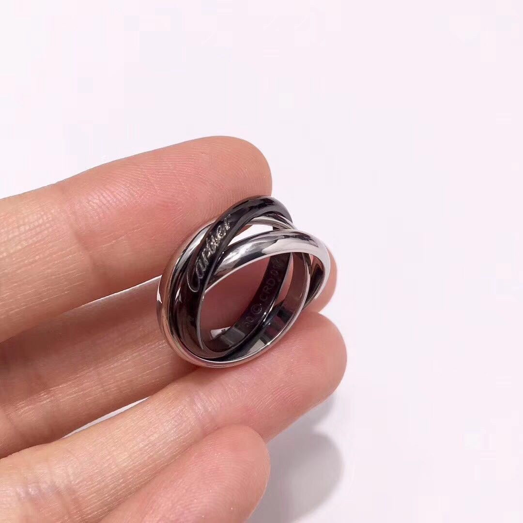 [Rosla]TRINITY 3.2MM RING BLACK CERAMIC