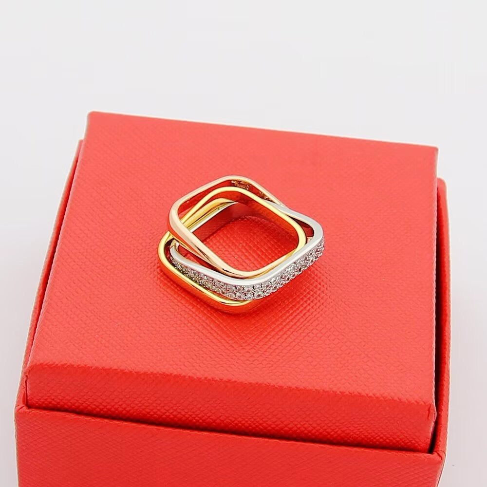 [Rosla]TRINITY 3.5MM CUSHION RING COLLECTION
