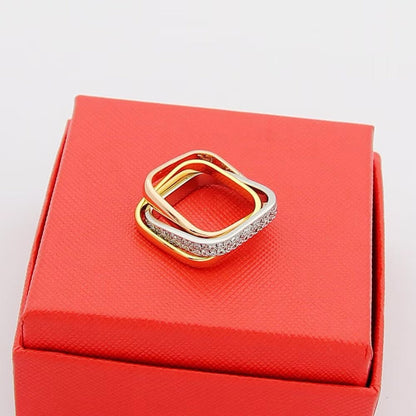 [Rosla]TRINITY 3.5MM CUSHION RING COLLECTION