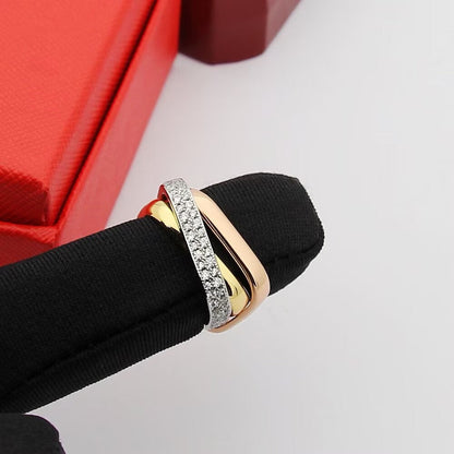 [Rosla]TRINITY 3.5MM CUSHION RING COLLECTION