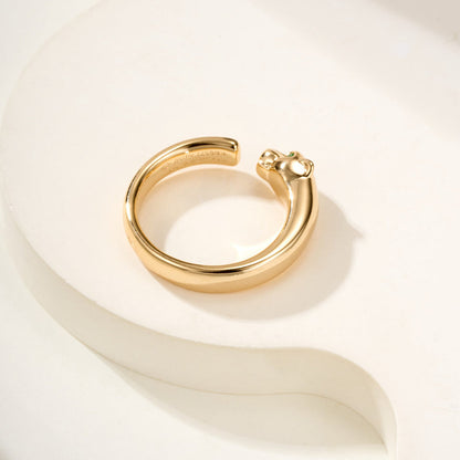 [Rosla]PANTHERE NO DIAMOND SMALL RING