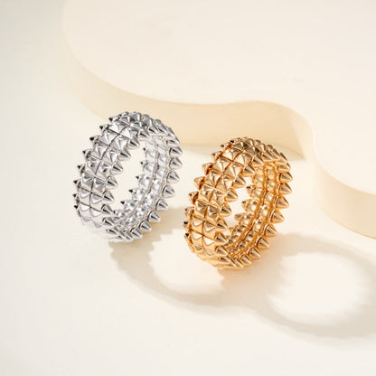 [Rosla]CLASH 9.2MM DOUBLE ROW RING