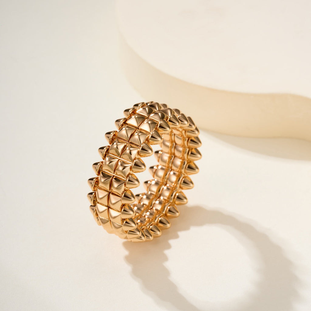 [Rosla]CLASH 9.2MM DOUBLE ROW RING