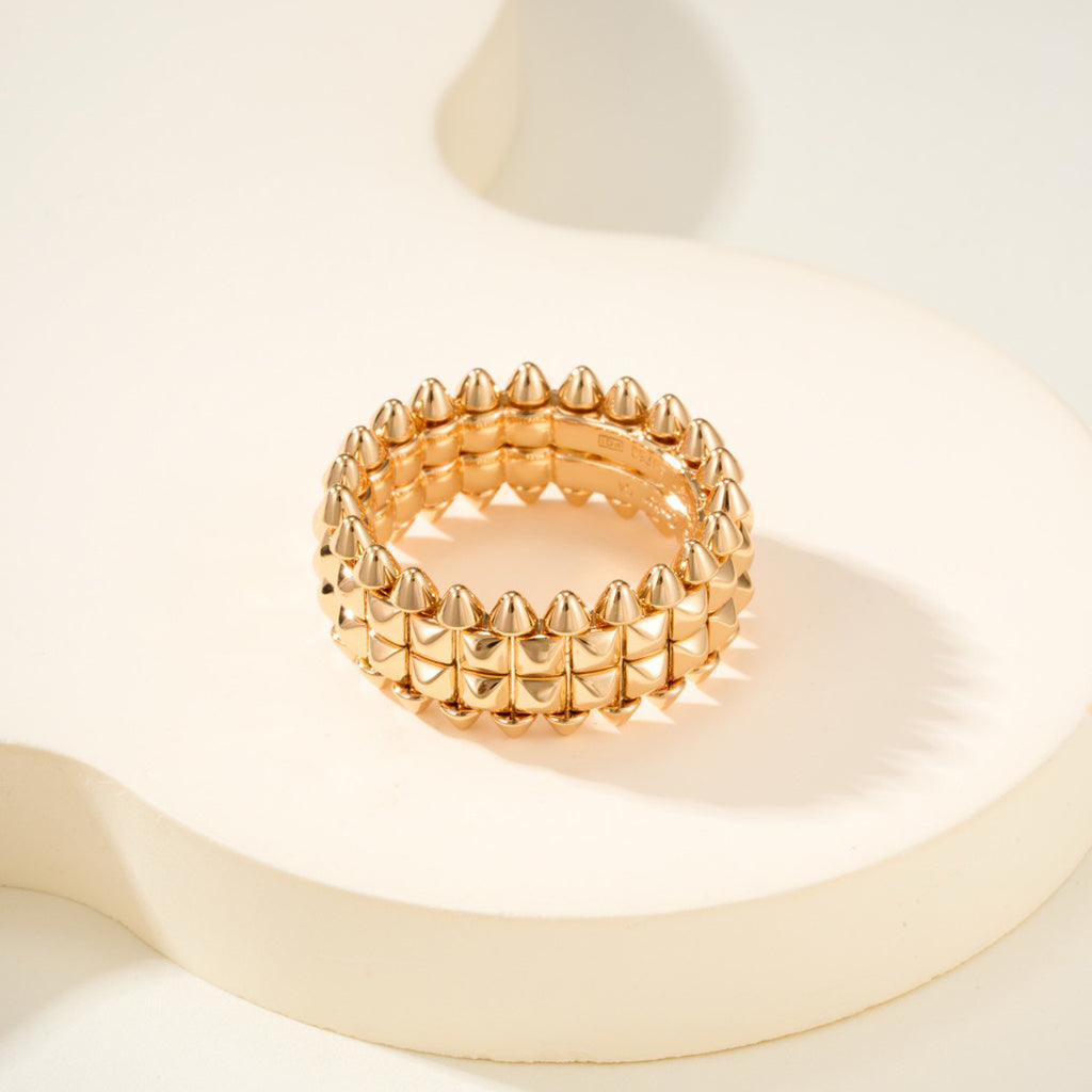 [Rosla]CLASH 9.2MM DOUBLE ROW RING