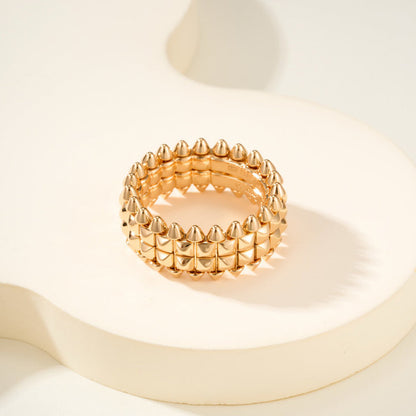 [Rosla]CLASH 9.2MM DOUBLE ROW RING