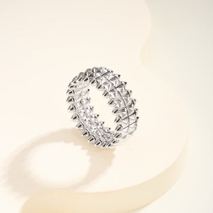 [Rosla]CLASH 9.2MM DOUBLE ROW RING