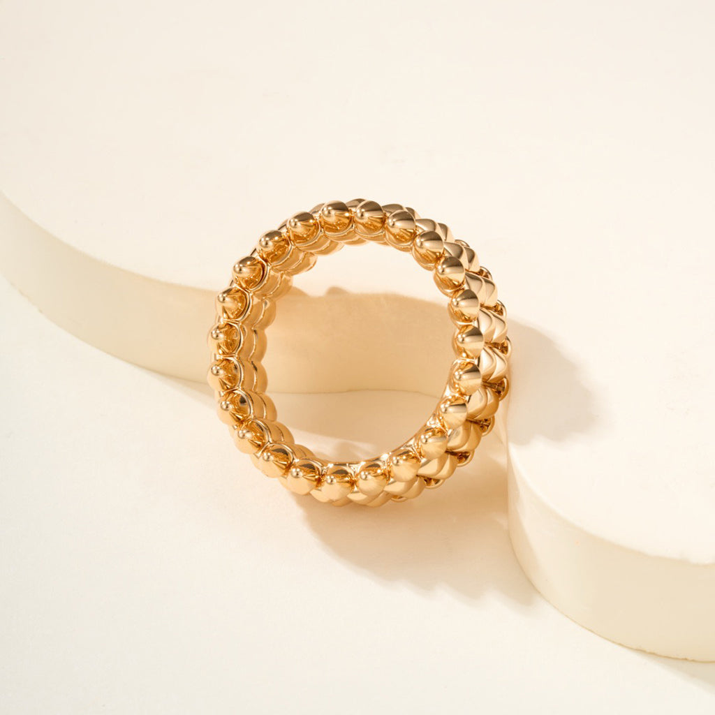 [Rosla]CLASH 9.2MM DOUBLE ROW RING