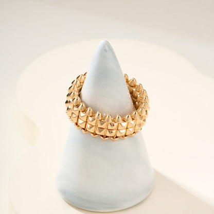 [Rosla]CLASH 9.2MM DOUBLE ROW RING