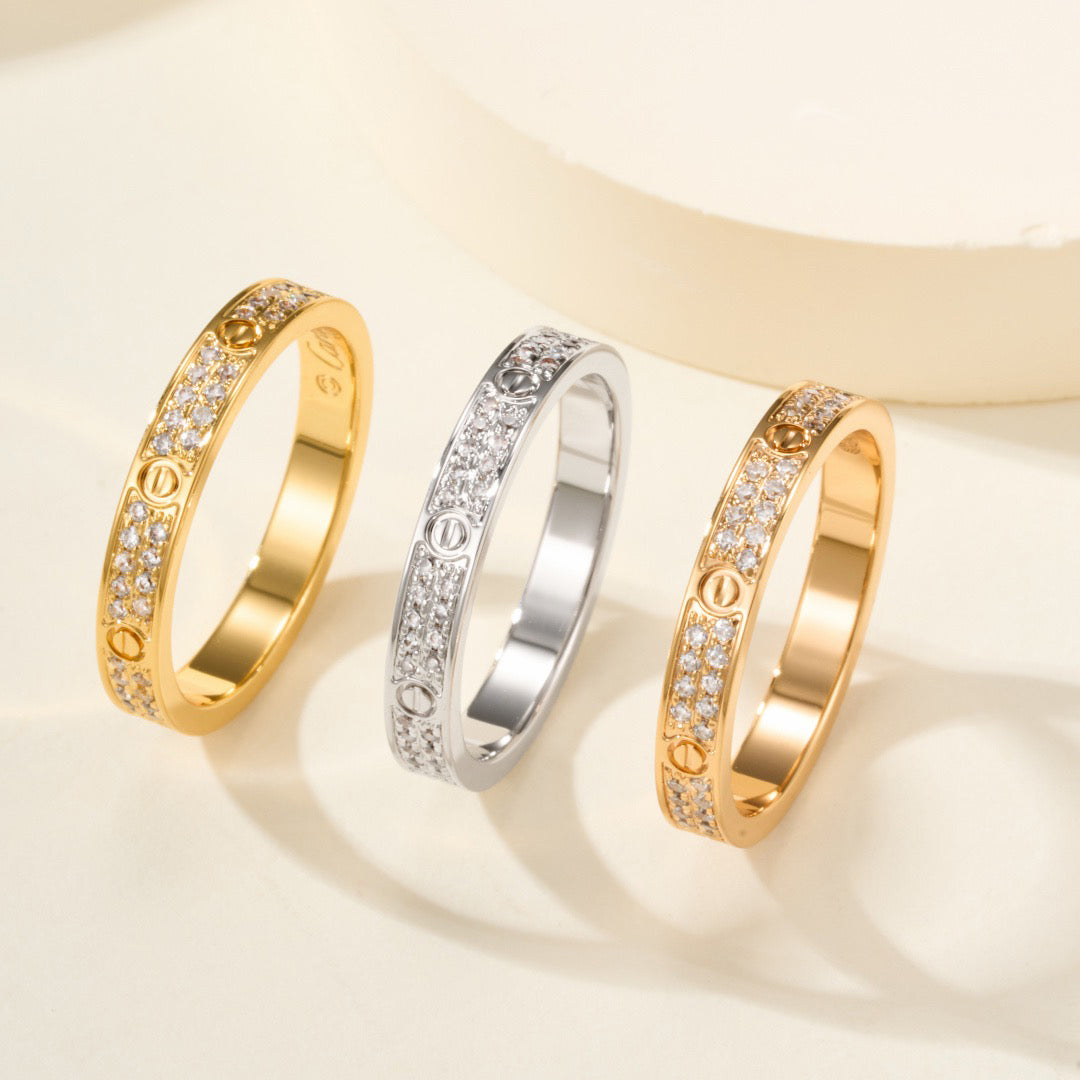 [Rosla]LOVE RING 2.65MM DIAMOND